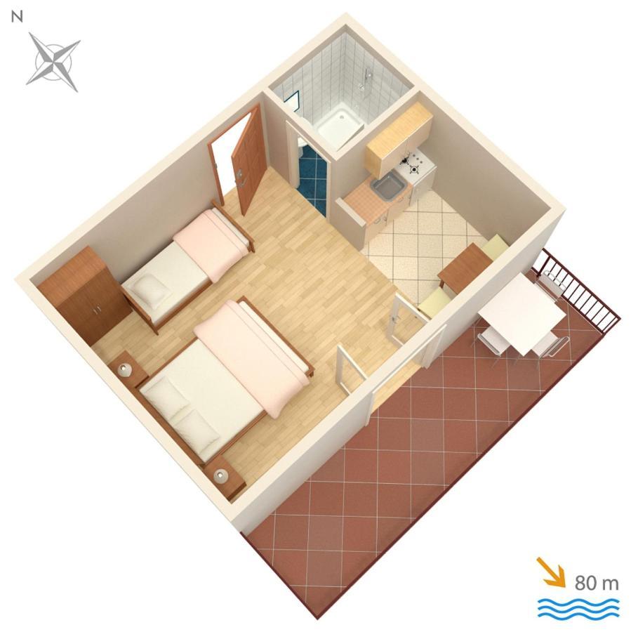By The Sea Brela, Makarska - 2713 Apartment *