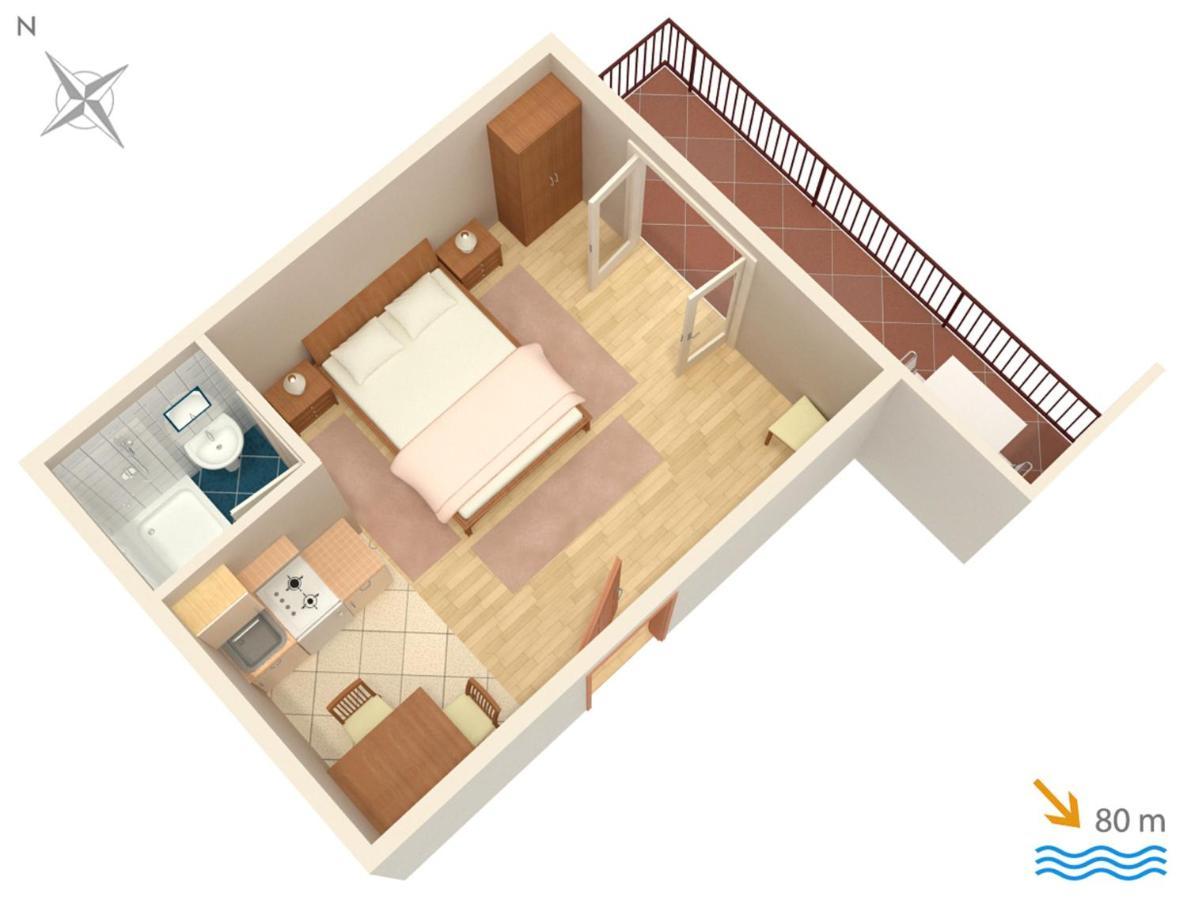 By The Sea Brela, Makarska - 2713 Apartment *